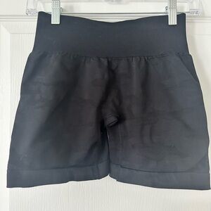 Violate The Dress Code Sleek Black Women's Shorts